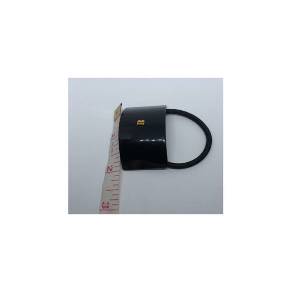 B initial Letter Hair Ponytail Holder Elastic Made in Italy - Picture 3 of 3